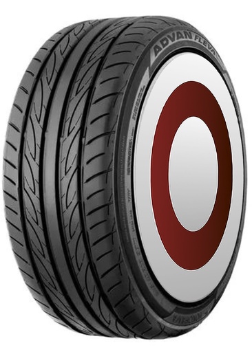 [YOKOHAMA 70184] 225/50 R18 99W ADVAN  FLEVA V701 BW YOKOHAMA